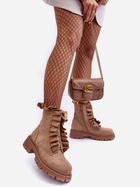 Жіночі черевики Nacelle 38 Бежеві (5905677920635) - зображення 6