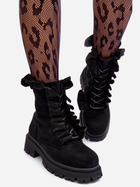 Жіночі черевики Nacelle 38 Чорні (5905677920574) - зображення 3