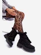 Жіночі черевики Nacelle 38 Чорні (5905677920574) - зображення 5