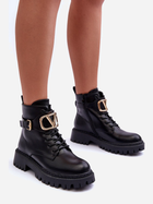 Жіночі черевики Lalede 40 Чорні (5905677887341) - зображення 8