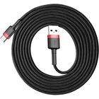 Кабель USB 2.0 AM-Type-C M Baseus CATKLF-U91 3м20V/3A 60W Red/Black
