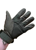 Тактические перчатки XXL Олива - изображение 3