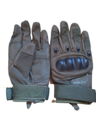 Тактические перчатки XXL Олива - изображение 4