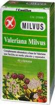 Натуральна добавка Milvus Valeriana 60 капсул (8470002728981) - зображення 1