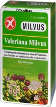 Naturalny suplement Milvus Valeriana 60 kapsułek (8470002728981)