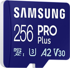Karta pamięci Samsung PRO Plus microSDXC 256GB Class 10 UHS-I U3 V30 + adapter SD (MB-MD256KA/EU) - obraz 4