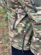 Тактическая куртка Combat Soft Shell К153 Мультикам 3ХL - изображение 7