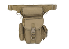 Тактическая сумка на бедро, на ногу, мужская, армейская Олива D3-0005-B1 - изображение 4