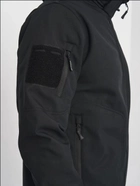 Тактическая куртка Kodor Soft Shell КCS 7222 Черный 3ХL - изображение 8