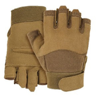 Рукавиці тактичні без пальців Mil-Tec Army Fingerless Gloves 12538519 Coyote розмір S - зображення 4