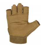 Рукавиці тактичні без пальців Mil-Tec Army Fingerless Gloves 12538519 Coyote розмір S - зображення 6