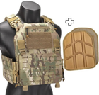 Плитоноска Plate Carrier Multicam GAF 901-34 c системой Molle + Демпфер EVO - изображение 1