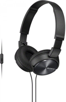 Słuchawki Sony MDR-ZX310AP Black (MDRZX310APB.CE7) - obraz 1