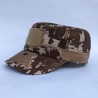 Камуфляжная кепка немка с липучкой - изображение 1