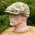 Військова кепка все кепка восьмиклінка хуліганка камуфляж піксель літня 56 - зображення 3