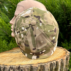 Військова кепка все камуфляжна кепка восьмиклінка хуліганка мультикам літня 60 - зображення 3