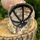 Військова кепка все камуфляжна кепка восьмиклінка хуліганка мультикам літня 60 - зображення 5