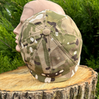 Військова кепка все камуфляжна кепка восьмиклінка хуліганка мультикам літня 56 - зображення 3