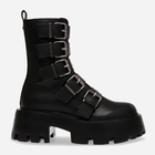 Botki damskie skórzane Steve Madden Out-Reach Bootie SM11002705-05O 39 24.6 cm Czarne (8720857166750)