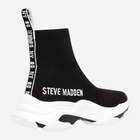 Sneakersy damskie na platformie wysokie wsuwane Steve Madden Master Sneaker SM11001442-001 39 24.6 cm Czarne (8720236176158) - obraz 1