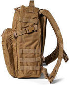 Рюкзак тактичний 5.11 Tactical Fast-Tac 12 Backpack [134] Kangaroo (56637-134) (2000980528080) - зображення 5