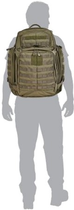 Рюкзак тактичний 5.11 Tactical Rush72 2.0 Backpack [019] Black (56565-019) (2000980515042) - зображення 17