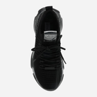 Sneakersy damskie z siatki na wysokiej platformie wsuwane Steve Madden Maxilla-R Sneaker SM11001603-J-B 38 23.8 cm Czarne (8720236795748) - obraz 4