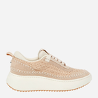 Sneakersy damskie na wysokiej platformie do kostki Steve Madden Doubletake Sneaker SM11002798-750 36 22.2 cm Beżowe (8720857224610) - obraz 1