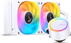 Система жидкостного охлаждения Jonsbo TG-240 White