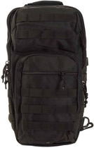 Рюкзак однолямочный Sturm Mil-Tec One Strap Assault Pack LG [019] Black (14059202) (2000980264605) - изображение 1