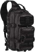 Рюкзак однолямочный Sturm Mil-Tec Tactical Black One Strap Assault Pack Large [019] Black (14059288) (2000980449576) - изображение 1
