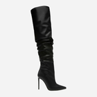 Muszkieterki damskie na szpilce Steve Madden Vanguard Boot SM11002589-001 40 25.4 cm Czarne (8720857111217)