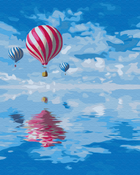 Картина по номерам Oтражение шаров (BS52283) Brushme 40x50 см