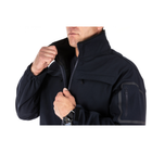 Куртка тактична для штормової погоди 5.11 Tactical Chameleon Softshell Jacket Dark Navy 2XL (48099INT-724) - зображення 12