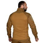 Рубашка боевая тактическая полевая износостойкая рубашка для силовых структур 7196(XXXL) койот (SK-N7196(XXXL)S) - изображение 2