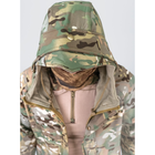 Тактический военный коcтюм HAN WILD G3 Multicam Куртка флисова Soft Shell, Убакс и Штаны с Защитой колен XL Multicam HWM0026800-2 - изображение 8