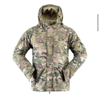 Тактический военный коcтюм HAN WILD G3 Multicam Куртка флисова Soft Shell Убакс и Штаны с Защитой колен 2XL Multicam HWM0026800-3 - изображение 15
