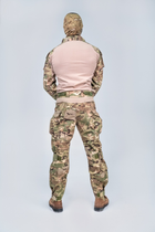 Тактичний військовий костюм HAN WILD G3 Multicam Куртка флісова Soft Shell Убакс та Штани із захистом колін М Multicam HWM0026800 - зображення 12