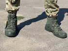 Тактические армейские берцы AK военные демисезонные берцы Tactic ботинки мужские Waterproof олива 42 размер (Berc-AK-olive-42) - изображение 12