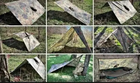 Тактическое пончо дождевик плащ-палатка 100х140см + подстилка и чехол (550958) Kali - изображение 2
