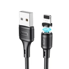 Кабель магнітний з відокремлюваним наконечником Hoco X52 Sereno Magnetic USB Lightning
