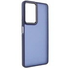 Чехол TPU+PC Lyon Frosted для Xiaomi Redmi Note 10 Pro / 10 Pro Max Navy Blue - (00000065040_3)