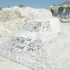 Сетка маскировочная тактическая белая зима 10х10 (100 кв. м.) - маскирующая сеть (массеть) для военных авто и палатки - изображение 14