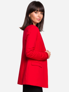 Піджак подовжений жіночий BeWear B102 87148 XL Red (5903068433559) - зображення 2