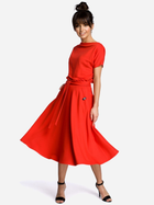 Sukienka BeWear B067 87004 XL Czerwona (5903068408342) - obraz 3