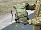 Військова сумка на стегна тактична Swat армійська сумка на стегно, ногу Tactic штурмова сумка поясна Олива (300-olive) - зображення 8