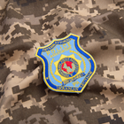 Шеврон нашивка на липучке International Police Association 8х9 см - изображение 3