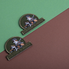 Шеврон нашивка на липучке Бессмыслица и отвага 6х5,5 см - изображение 6