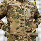 Зимняя мужская Куртка Single Sword с капюшоном Softshell на двойном флисе мультикам размер S - изображение 3