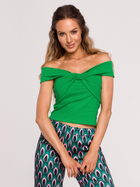 Блузка жіноча Made Of Emotion M680 2XL Зелена (5903887666428) - зображення 1